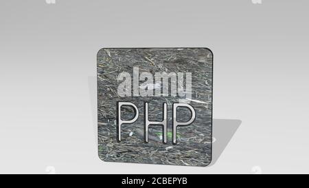 php 3d logo