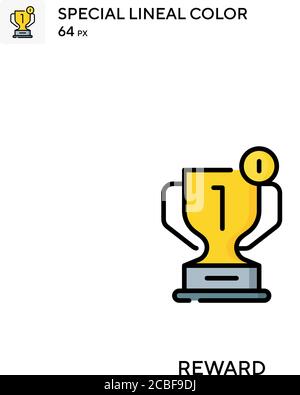 Reward Simple vector icon. Reward icons for your business project Stock Vector
