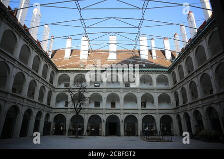 Spanish Riding School In Vienna, Austria Stock Photo