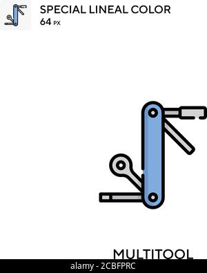 Multitool Simple vector icon. Multitool icons for your business project Stock Vector