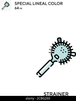 Strainer Simple vector icon. Strainer icons for your business project Stock Vector