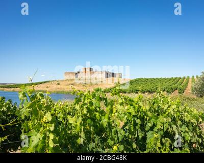 Castle of Valongo, Alentejo, Portugal Stock Photo