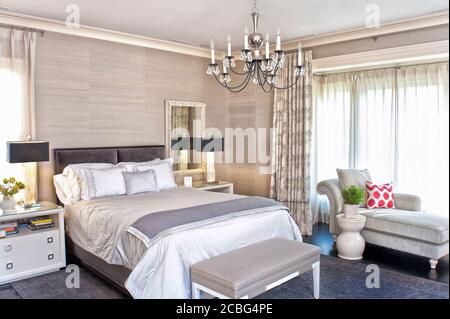 Master Bedroom Stock Photo