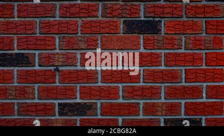 Red Brick Wall Stock Photo