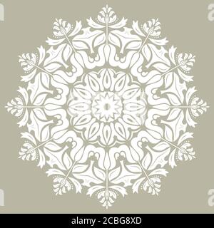 Elegant Vector Ornament in Classic Style Stock Vector