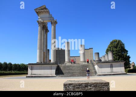 Archaeological Park Xanten in Germany Stock Photo