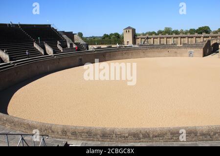 Archaeological Park Xanten in Germany Stock Photo