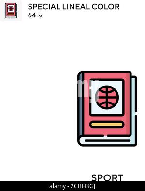 Sport special lineal color vector icon. Sport icons for your business project Stock Vector
