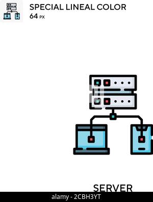 Ethernet Special lineal color icon. Illustration symbol design template ...
