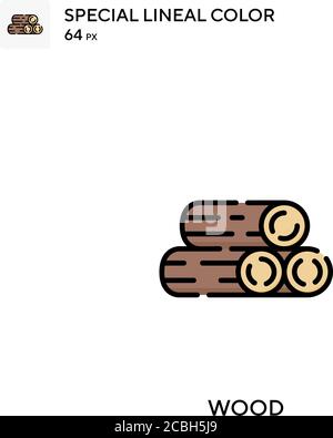 plywood timber color icon vector illustration Stock Vector Image & Art ...