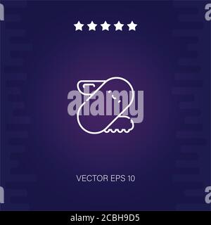 swiss army knife vector icon modern illustration Stock Vector