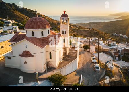Village of Saktouria of Rethymno at Crete, Greece Stock Photo Alamy