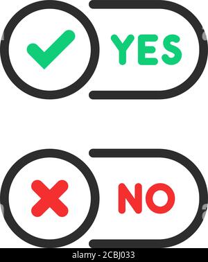 check marks ui button with dos and donts. flat simple style trend ...