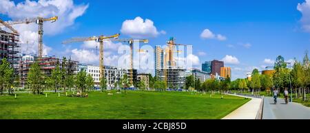 City building aktivity in Berlin