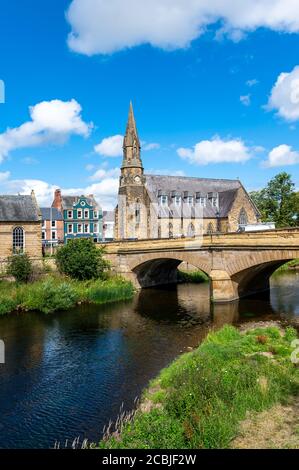 Telford Bridge, Morpeth, Northumberland, UK Stock Photo