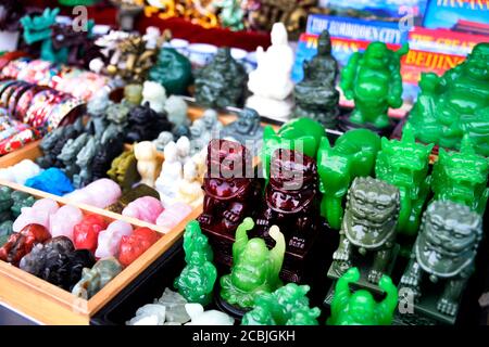 souvenir stall Beijing China Stock Photo