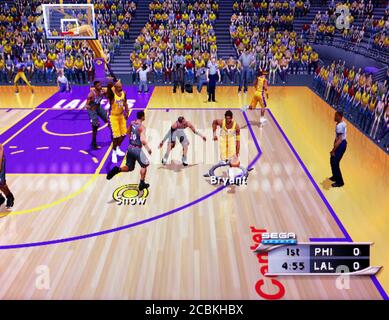 NBA 2K2 - Nintendo Gamecube Videogame - Editorial use only Stock Photo ...