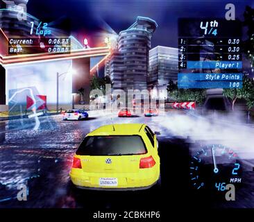 Need for Speed Underground - Nintendo Gamecube Videogame - Editorial use only Stock Photo
