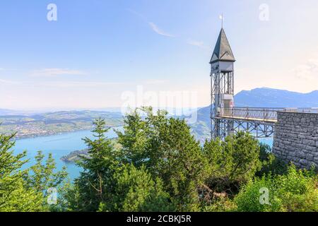 Buergenstock, Lucerne, Switzerland, Europe Stock Photo