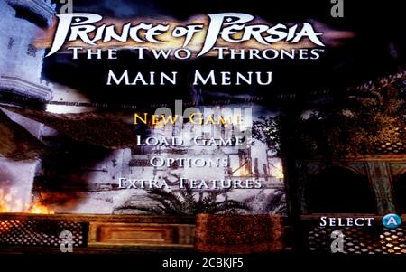Prince of Persia - The Sands of Time - Sony Playstation 2 PS2 - Editorial  use only Stock Photo - Alamy