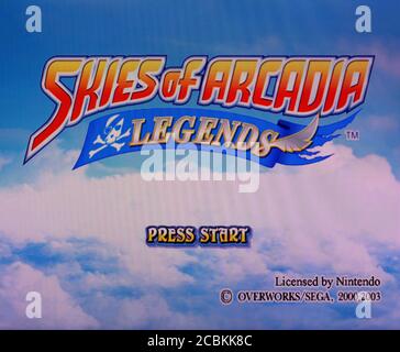 Skies Of Arcadia Legends Game Cube | Jogo de Computador Nintendo Game