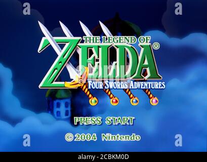 The Legend of Zelda Ocarina of Time Master Quest - Nintendo Gamecube  Videogame - Editorial use only Stock Photo - Alamy