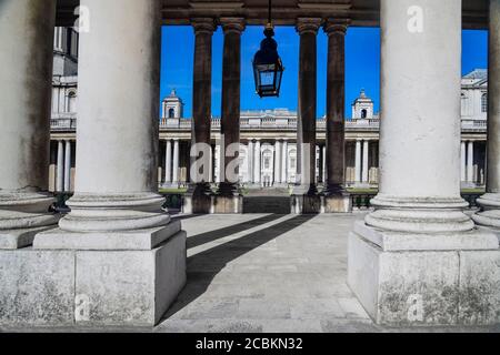 England, London, Greenwich, Old Royal Naval College. Stock Photo