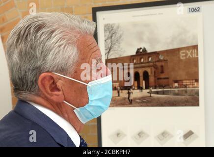 Berlin, Germany. 14th Aug, 2020. Former German Chancellor Joachim Gauck is one of the project sponsors for the Exile Museum in Berlin. Credit: Wolfgang Kumm/dpa/Alamy Live News Stock Photo