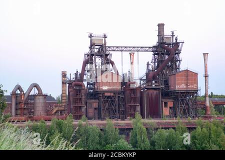 Coal And Steel Plant, North-Duisburg Park, Ruhr Region, Germany Stock Photo