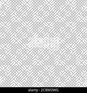 Seamless pattern. Abstract geometrical background with small rhombuses. Modern original texture with regularly repeating squares, dashed lines, rhombu Stock Vector
