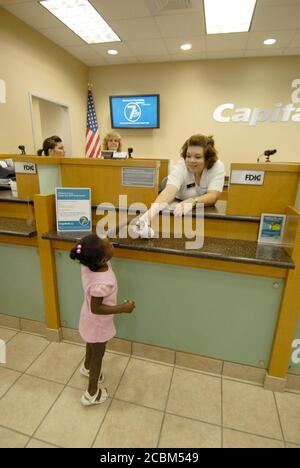 bank teller girls