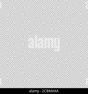 Vector seamless pattern. Trendy geometric texture. Modern linear ornament. Regularly repeating thin lines. Small outline rhombuses form tangled intric Stock Vector