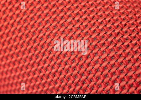Red abstract texture background with grid. Technology and fashion concept. Design template Stock Photo