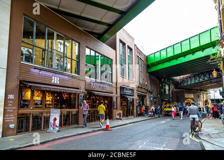 Cocoa and chocolate gastronomy restaurant Rabot 1745 at Borough Market, London, UK Stock Photo