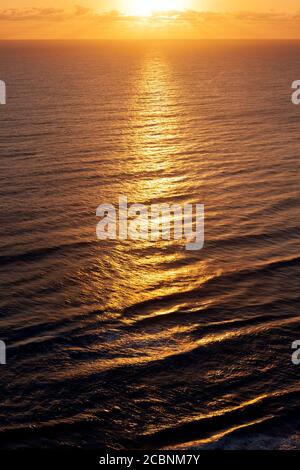 Beautiful sunrise over the sea in Australia Stock Photo