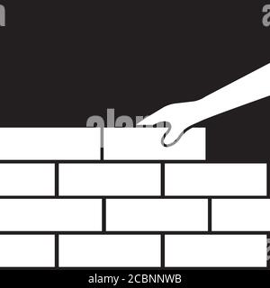 home construction- building icon Stock Vector