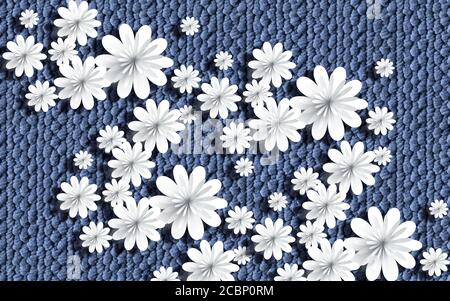 Knit wool plaid background pattern. Traditional warm checkered handmade ...