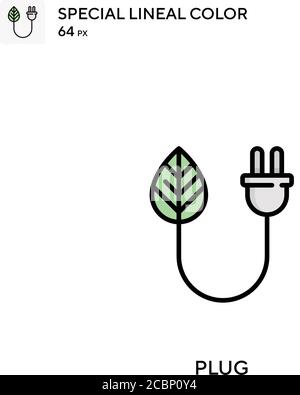 Plug Special lineal color vector icon. Plug icons for your business ...