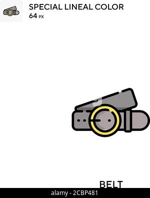 Belt Special lineal color vector icon. Belt icons for your business project Stock Vector