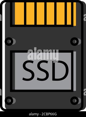 Isolated memory stick icon Stock Vector