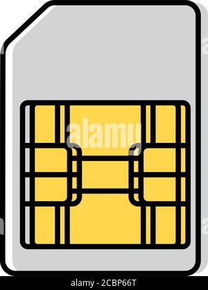 Isolated memory stick icon Stock Vector