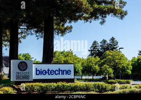 Bio-Techne in San Jose California Stock Photo