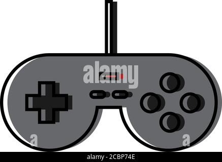 Isolated joystick icon Stock Vector