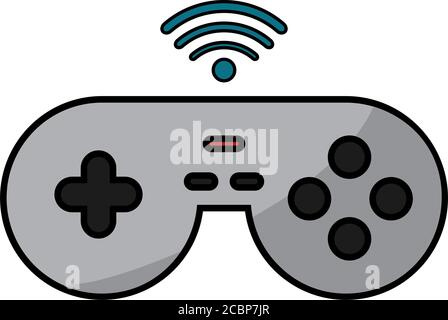 Isolated joystick icon Stock Vector