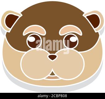 Mole head cartoon Stock Vector Image & Art - Alamy