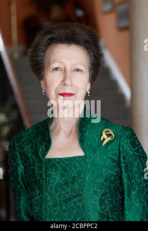 Not for use after Friday September 4, 2020, without prior approval from Royal Communications and Camera Press. Mandatory credit: John Swannell / Camera Press One of three official photographs taken by John Swannell of The Princess Royal which have been released to celebrate her 70th birthday on Saturday. Stock Photo