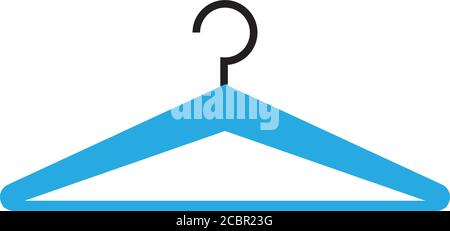 Hanger laundry icon design template vector isolated Stock Vector