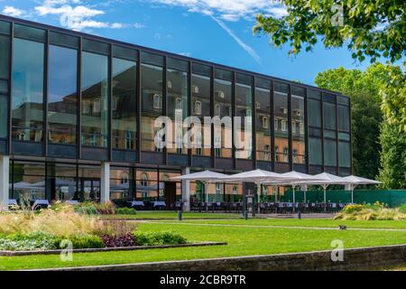 Landtagsgebäude or parliament building, Oberer Schlossgarten or Upper Castle Garden, Stuttgart, Federal State Baden-Württemberg, South Germany, Europe Stock Photo