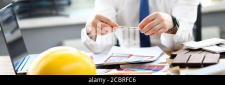 Man in presentable suit Stock Photo
