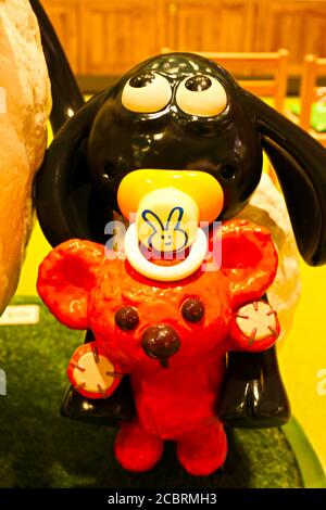 Osaka,Kansai/JAPAN - Oct 01, 2016 : Timmy the Sheep figure from Shaun the Sheep at Expocity,Osaka.JAPAN. Stock Photo